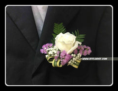 White Rose Corsage III - WED0231