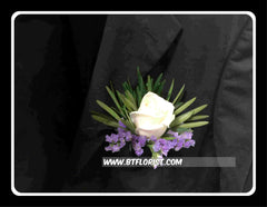 White Rose Corsage III - WED0337