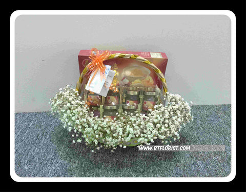 Bird Nest & Fresh Flower - FRB5589