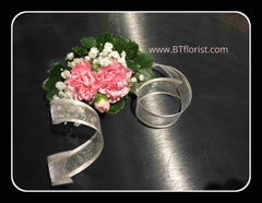 Fresh Carnation Wrist Corsage - WED0577