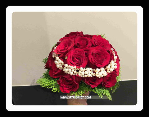 Special Pearl Bridal Bouquet   - WED0340