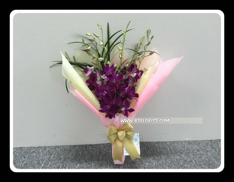 Simple Orchid Bouquet      - FBQ1391