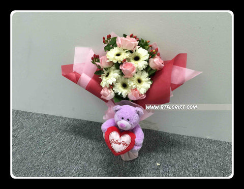 I Love U Bouquet      - BBQ1373