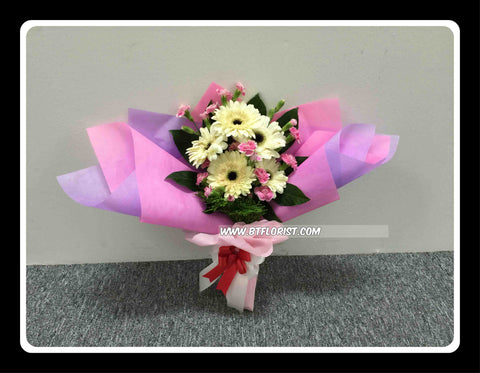Gerbera & Carnation Bouquet - FBQ1484