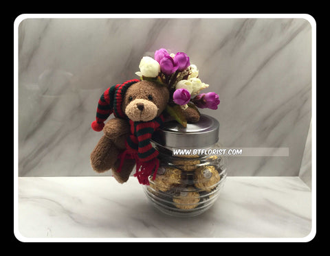 Bear with Chocolate- BWF3660