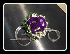 Fresh Eustoma Wrist Corsage - WED0583