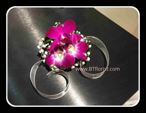 Fresh Orchid Wrist Corsage - WED0580