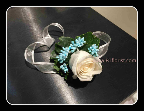 Fresh Rose Wrist Corsage - WED0581