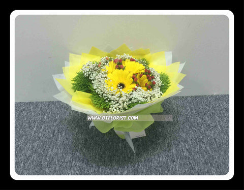 Yellow Gerbera Bouquet       - FBQ1422
