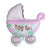 Baby Girl Balloon (Non Helium)      - BAL0106