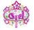 Baby Girl Balloon II (Non Helium)      - BAL0107