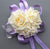 Artificial Champagne Rose Wristlet - WED0366A