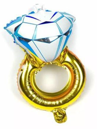 Diamond Ring Balloon (Non Helium)      - BAL0103
