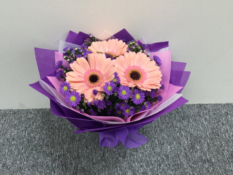Gerbera & Phoenix Flower Bouquet       - FBQ1234