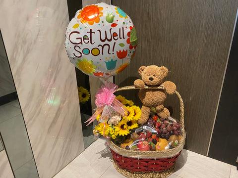 Get Well Soon Basket - FRB5558