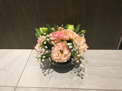 Eustoma in Vase - TBF4163
