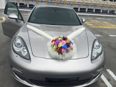 Colourful Theme Car Decoration  - WED0686