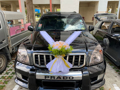 Simple Theme Fresh Flower Car Decoration - WED0632