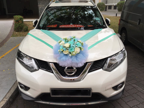 Tiffany Theme Car Decoration - WED0773