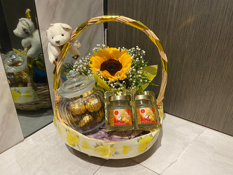 Bird Nest & Fresh Flower - FRB5689