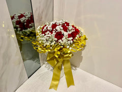 Simple Rose Bridal Bouquet - WED20438