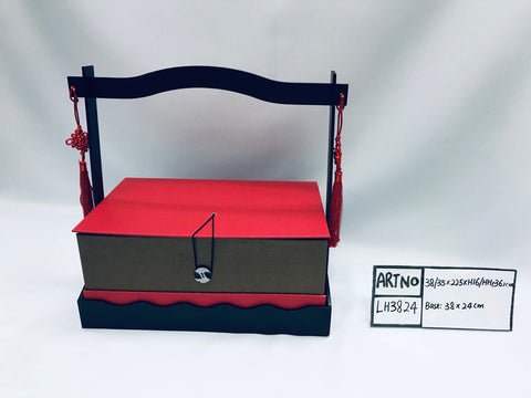 CNY Box with Handle- BAS3824