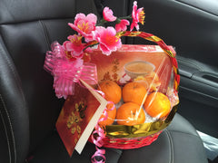 Orange & Bird Nest Basket      - MOB0802