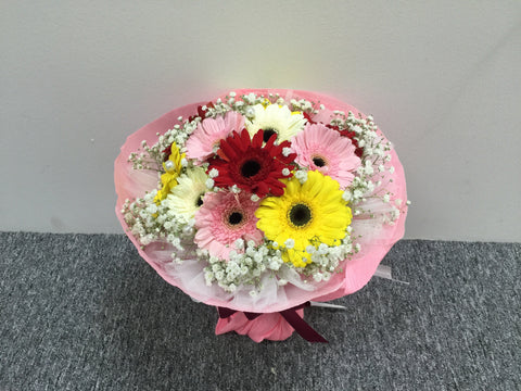 Colourful Gerbera Bouquet       - FBQ12819