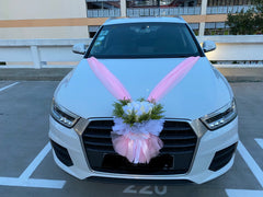 Simple Theme Fresh Flower Car Decoration - WED06327