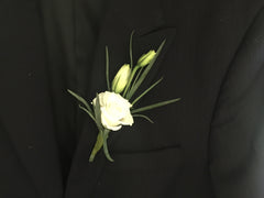 Eustoma Boutonniere- WED0441