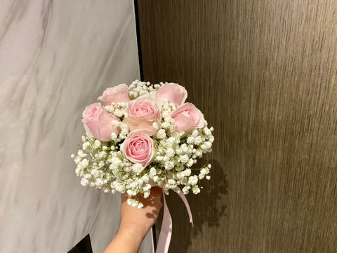 Simple Rose Bridal Bouquet iii - WED0432
