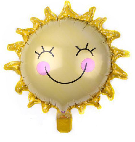 Smiling Sun Balloon (Non Helium) - BAL0137