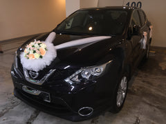 Champagne Theme Car Decoration  - WED0785