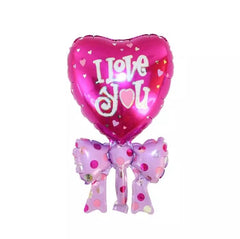 I Love U Balloon ( Non Helium) - BAL0147