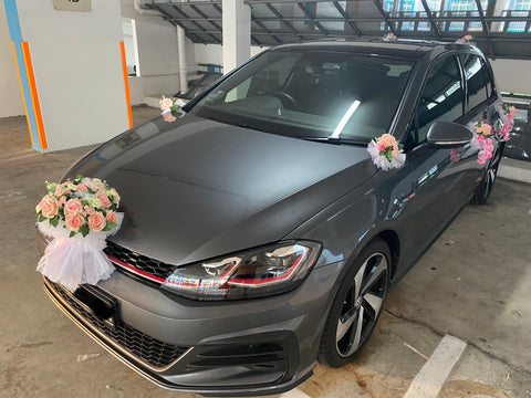 Simple Theme Car Decoration - WED87432