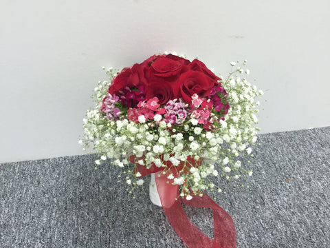Simple Bridal Bouquet  - WED0127