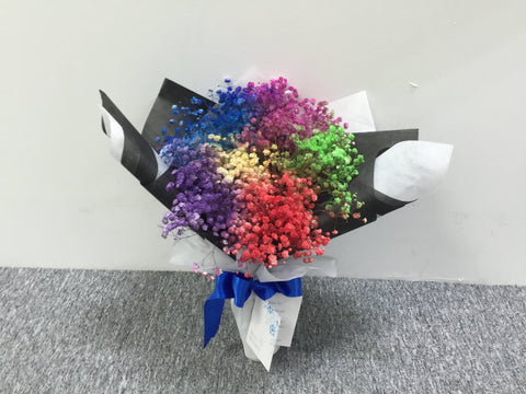 Colourful Baby Breath Bouquet      - FBQ1468val