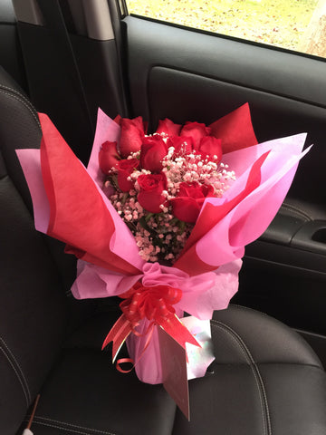 10 Rose Bouquet  - FBQ1272