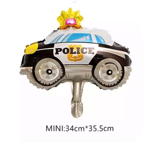 Police Car Balloon (Non Helium) - BAL0444