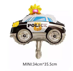 Police Car Balloon (Non Helium) - BAL0444