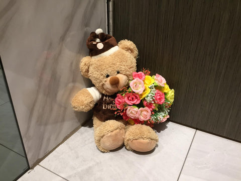 Cute Happy Birthday Bear - BWF3517