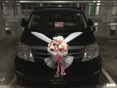 Simple Wedding Bears Car Decoration - WED0730