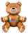 3D Happy Bear Balloon (Non Helium) - BAL0339